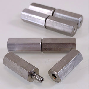 Coherent Lumenis Star Lightsheer Parts Large Spacers Threaded Male x4, Female x4