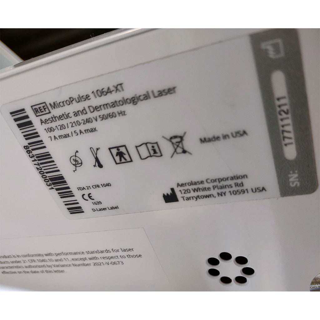 AeroLase LightPod Neo Elite MicroPulse 1064-XT Dermatological Laser with Cart