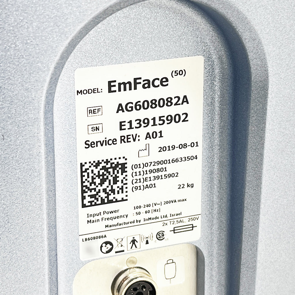2019 InMode EVOKE RF Radio Frequency Submental Cheek Chin Face Contour