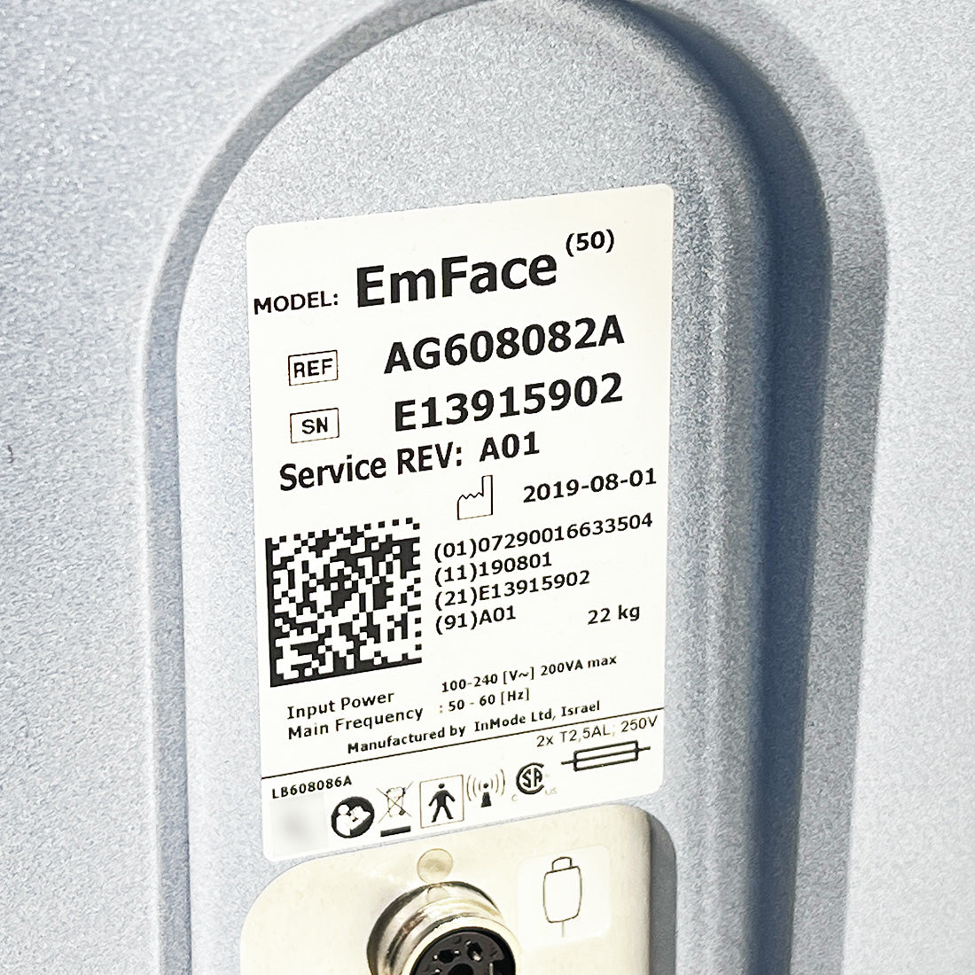 2019 InMode EVOKE RF Radio Frequency Submental Cheek Chin Face Contour
