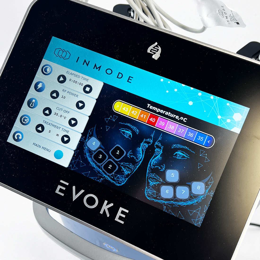 2019 InMode EVOKE RF Radio Frequency Submental Cheek Chin Face Contour