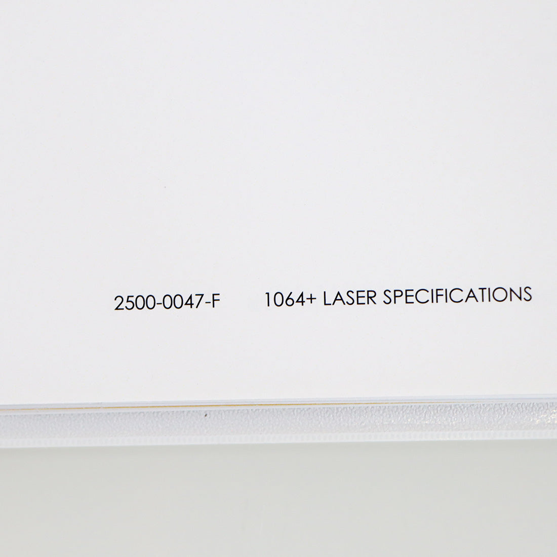 Cynosure Palomar ICON Laser Operators Manual User Instruction Guide 2500-0001