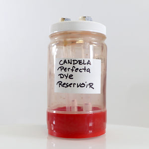 Candela VBeam Perfecta Dye Solution Jar Container Reservoir w/Tube Insert Lid