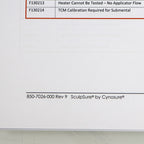Cynosure SculpSure Laser Operator Manual User Guide Treatment Operation Book