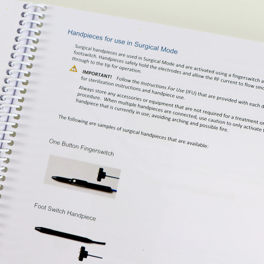 Cynosure TempSure Operator Manual RadioFrequency RF User Guide Book 105 Pages