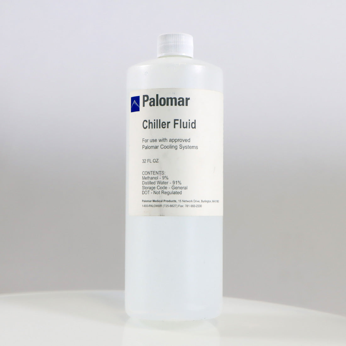 Palomar Laser Chiller Fluid Bottle Cooling Liquid 32oz Cynosure Liquid Coolant