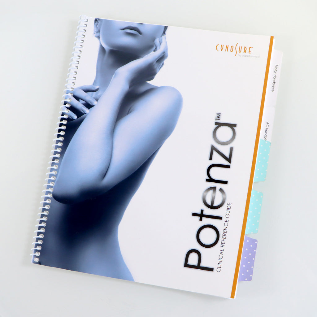 Cynosure Potenza Microneedling Clinical Reference Guide Booklet 850-7043-010