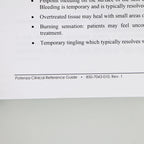 Cynosure Potenza Microneedling Clinical Reference Guide Booklet 850-7043-010
