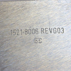 Palomar StarLux 300 / 500 Rear Panel Replacement Part Metal Cover 1521-8006