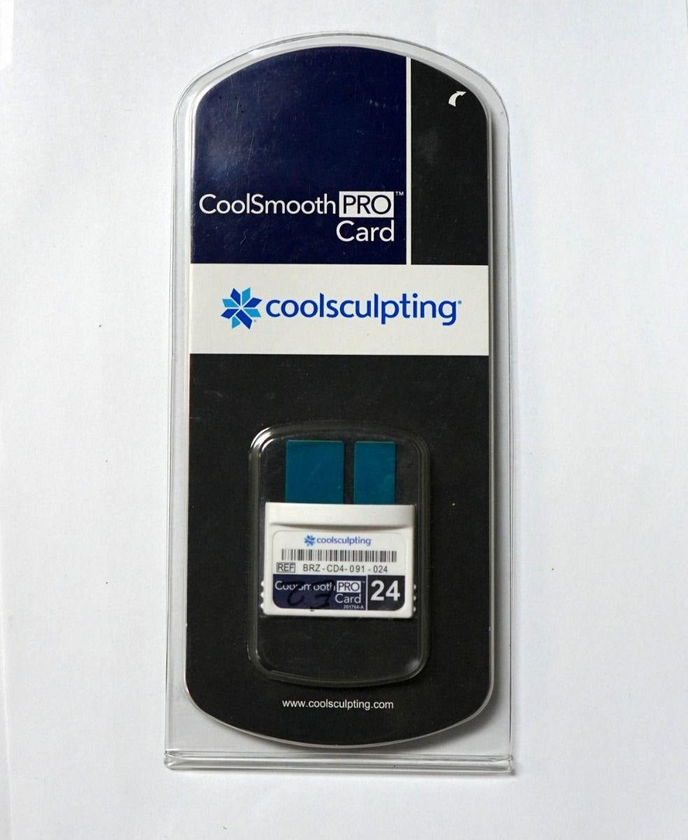 Zeltiq CoolSculpting CoolSmooth PRO Card BRZ-CD4-091-024 Cool Smooth x24 Cycles