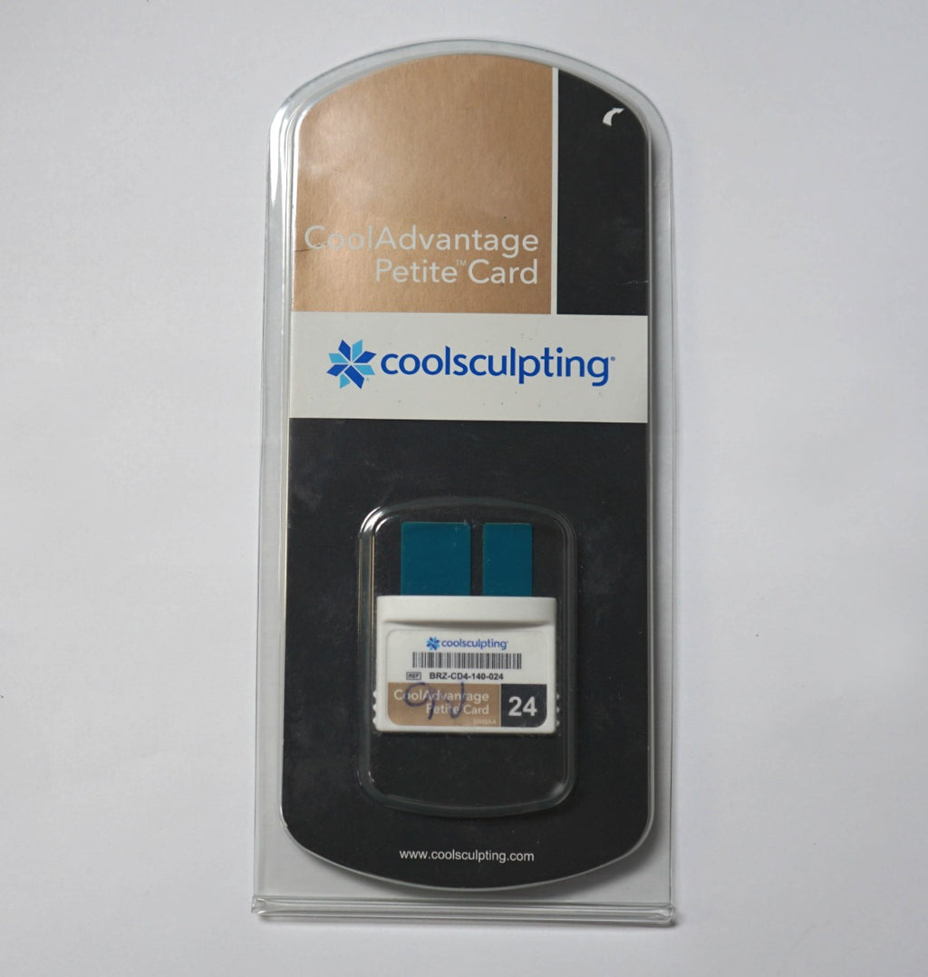 Zeltiq CoolSculpting CoolAdvantage Petite Gold Card BRZ-CD4-140-024 3 Cycles