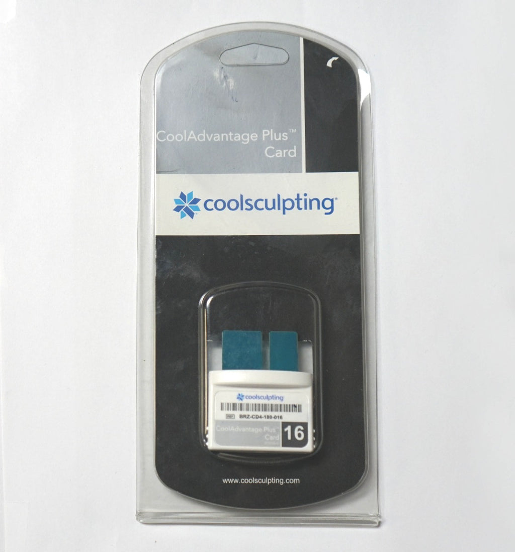 Zeltiq CoolSculpting CoolAdvantage PLUS Card Silver BRZ-CD4-180-016 x8 Cycles