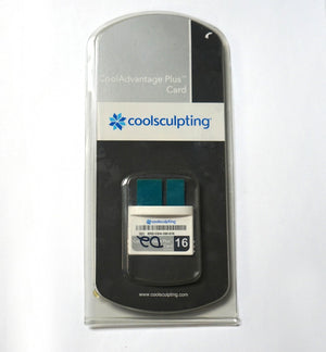 Zeltiq CoolSculpting CoolAdvantage PLUS Card Silver BRZ-CD4-180-016 x15 Left