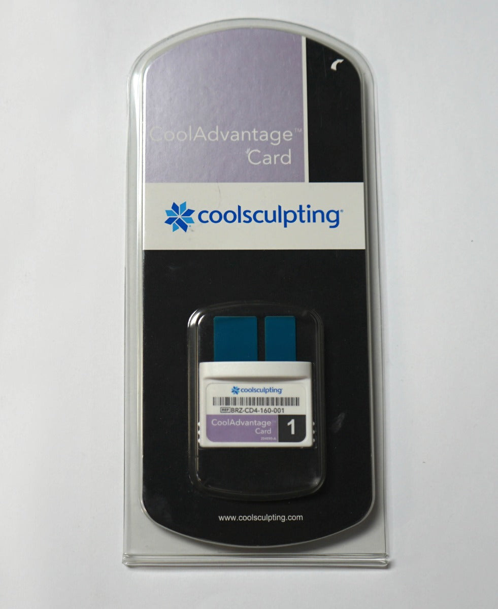 Zeltiq CoolSculpting CoolAdvantage Purple Card BRZ-CD4-160-001 2023 1 Cycle