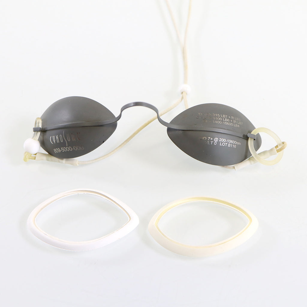 Cynosure Laser Metal Patient Goggles 809-5000-000 D 180-315 OD7+ @ 200-10600nm