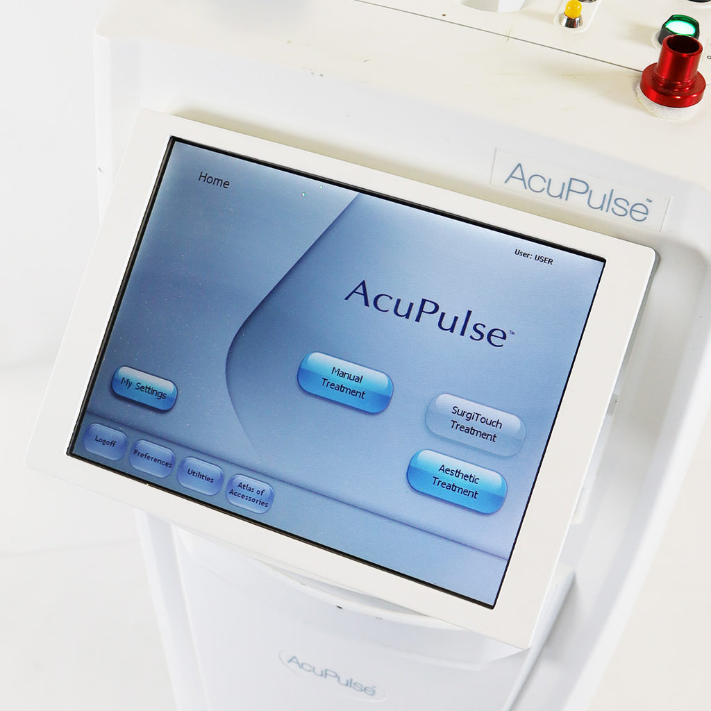2016 Lumenis AcuPulse 40W CO2 Fiber Laser Acuscan 120 Scanner Skin Resurfacing