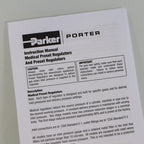 Parker Porter Medical Oxygen Preset Regulator Valve 7021 3000 PSI Max Inlet