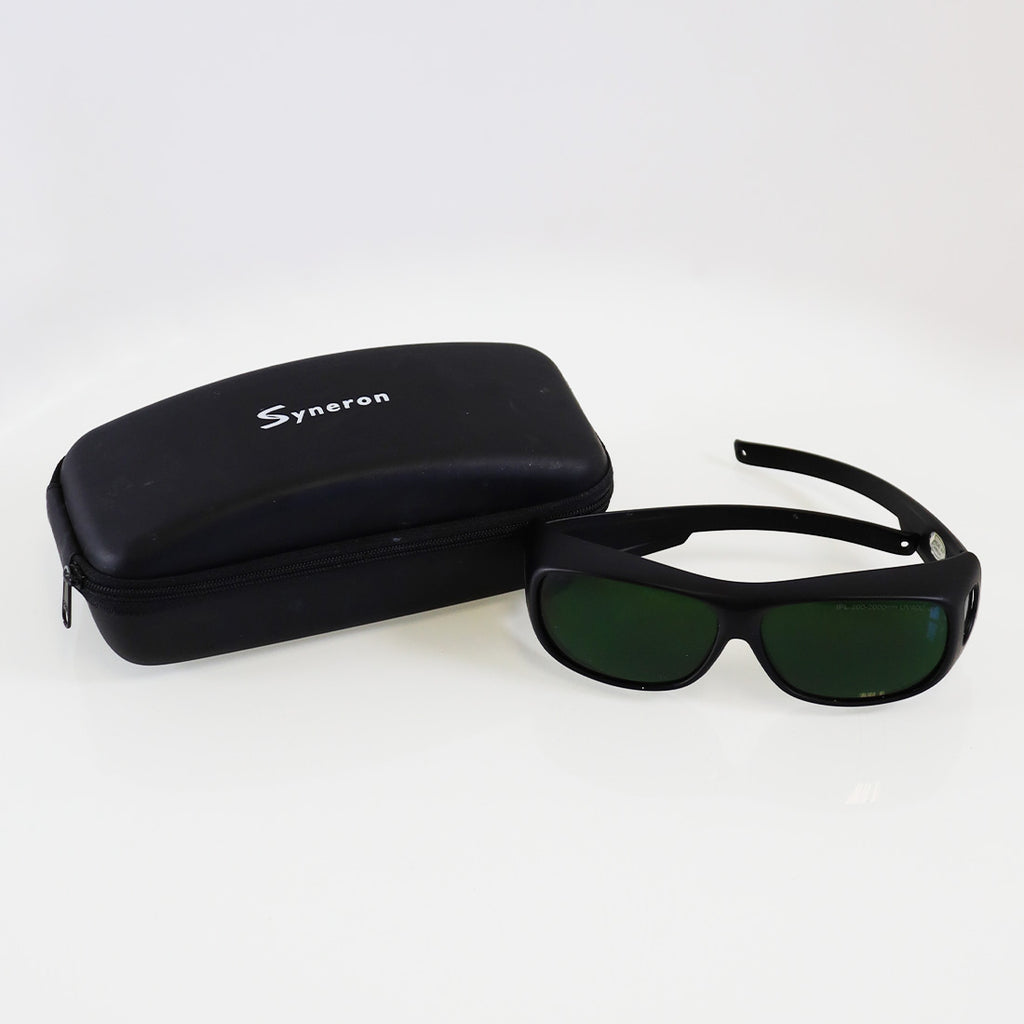 Carlany IPL Laser Operator Safety Eyewear Glasses 200-2000nm Light Green Lens