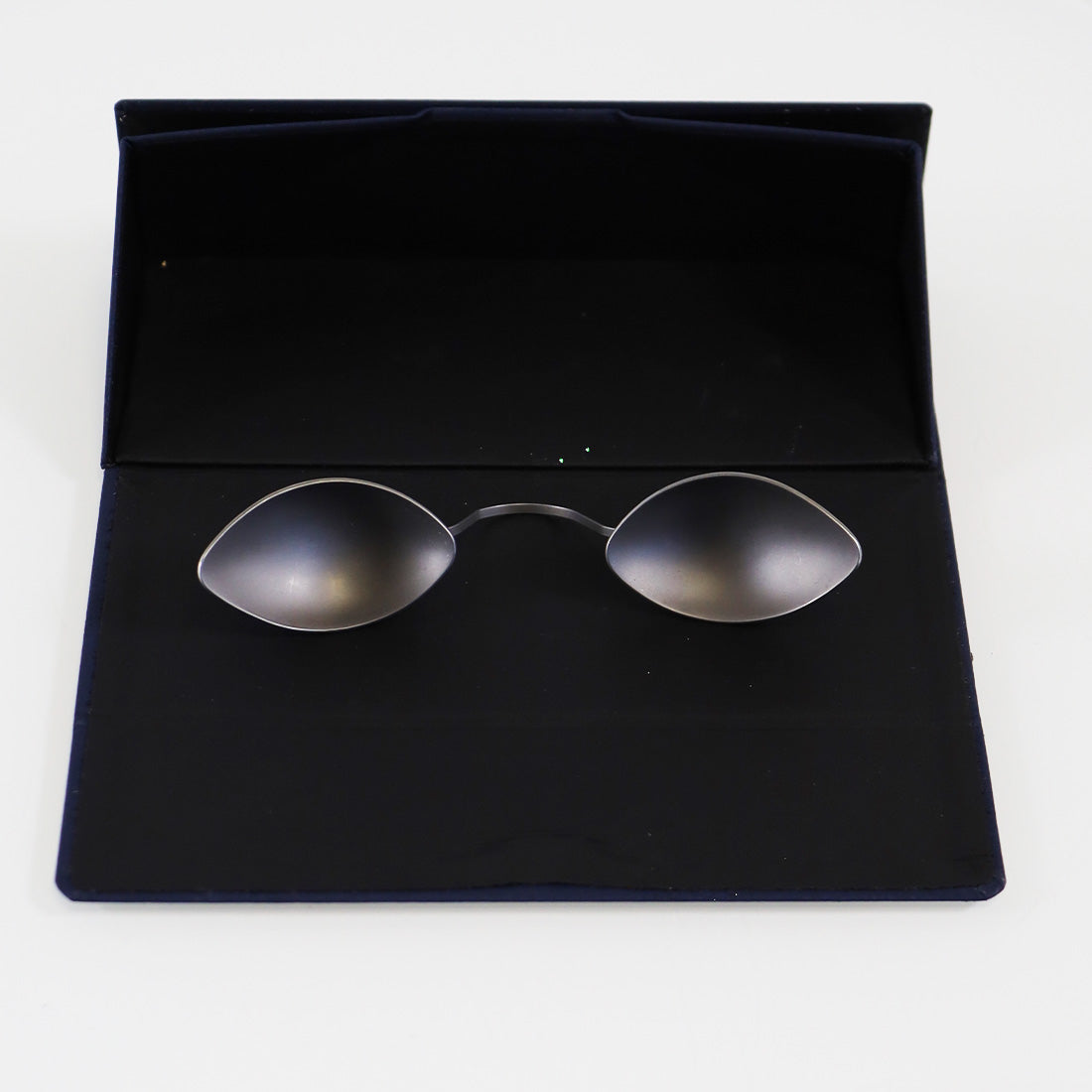 IPL Laser Metal Patient Eye Protection Shields Goggles Eyewear Glasses w/Case