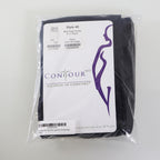 Contour MD Mid Thigh Girdle Black 3X Large Style 46 6" Waist Creora XXXL New