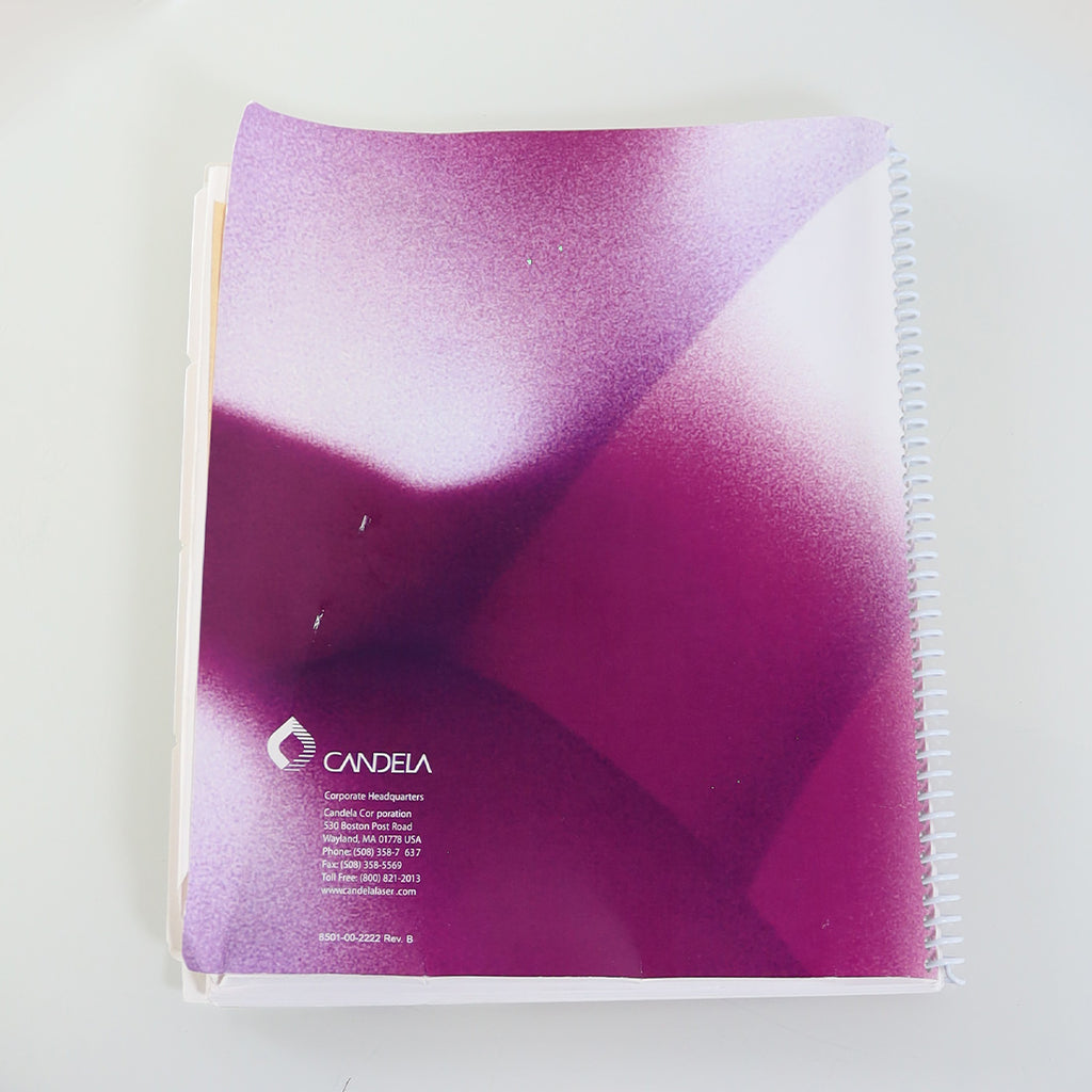 Candela GentleMax Gentle Max Yag Pro Laser In-Service User Manual 8501-00-2222