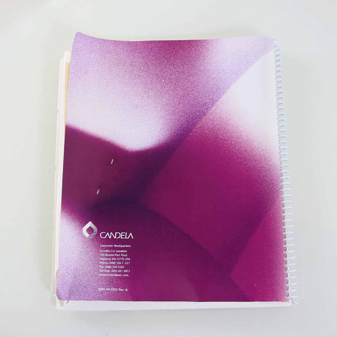 Candela GentleMax Gentle Max Yag Pro Laser In-Service User Manual 8501-00-2222