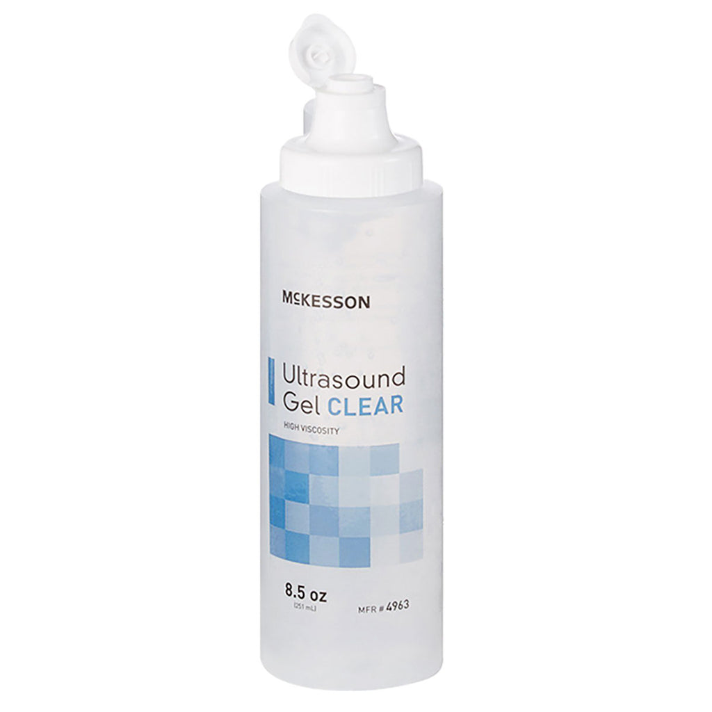 McKesson Ultrasound / Laser Transmission 4963 Clear Gel 250mL 8.5oz Bottle x1