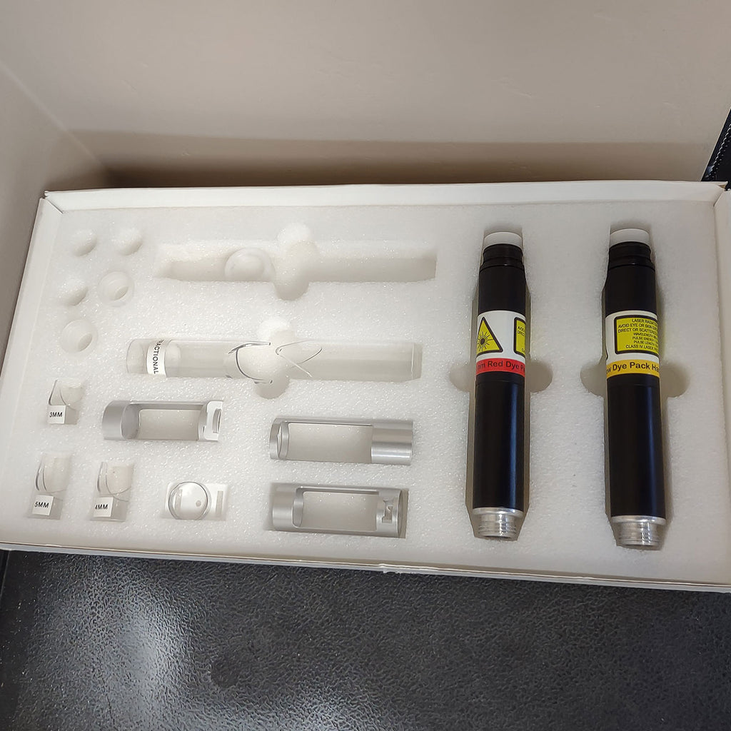 Lumenis Focus Naturalase PIQo4 Dye Pack Kit Red 650nm and Yellow 585nm HP Set