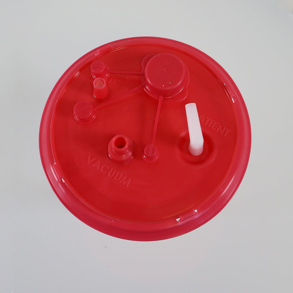 Suction Canister Liner Medi-Vac CRD 1500mL with Sealing Lid - 24-Pack