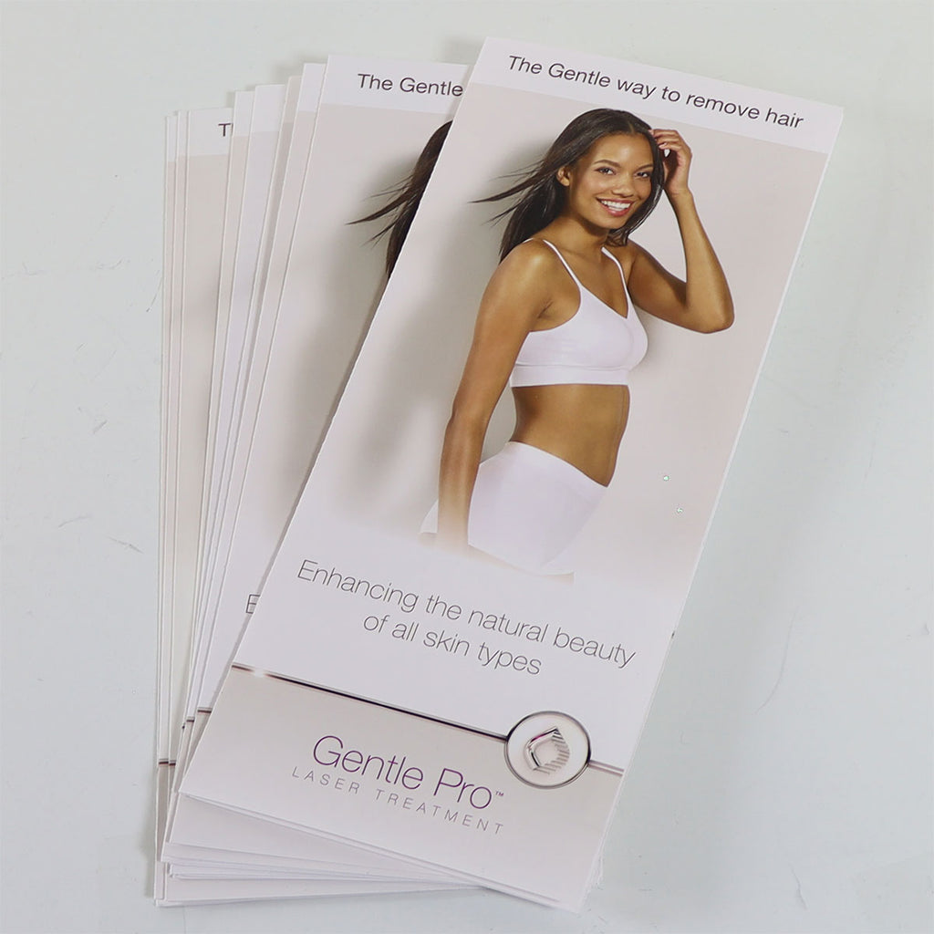 Candela Gentle Pro Laser Treatment Pamphlet PU00952EN Hair Removal 15-Pack