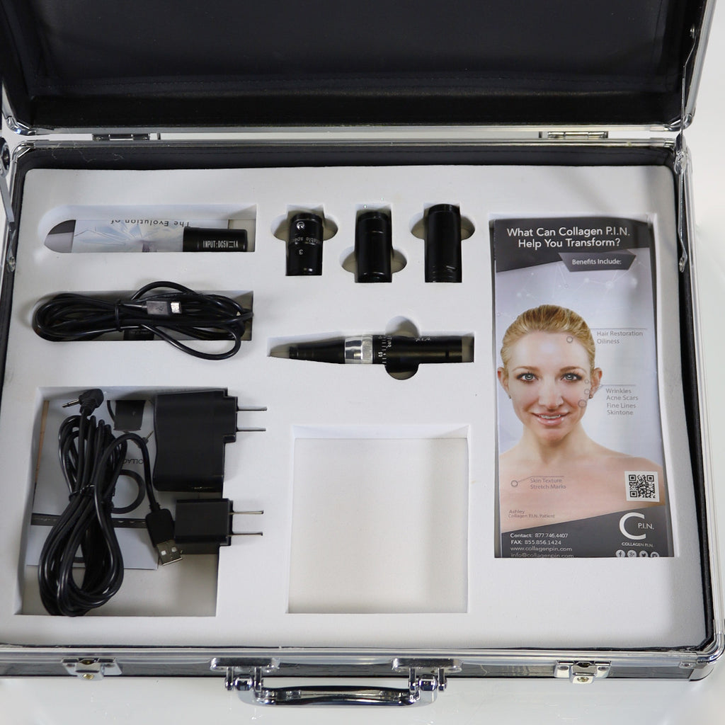 Collagen P.I.N. Microneedling Pen Skin Rejuvenation Acne Facial Scar Treatment