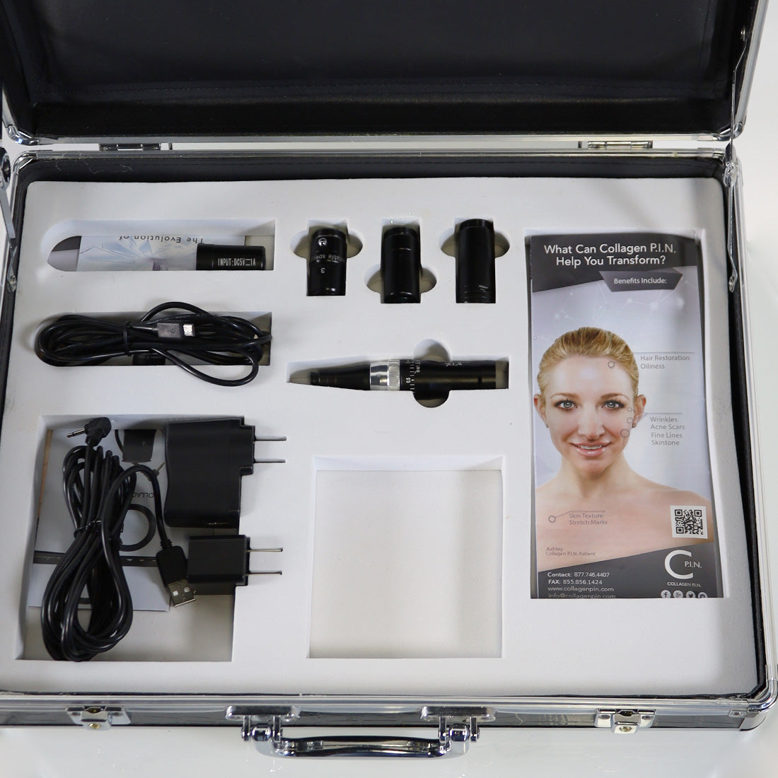 Collagen P.I.N. Microneedling Pen Skin Rejuvenation Acne Facial Scar Treatment