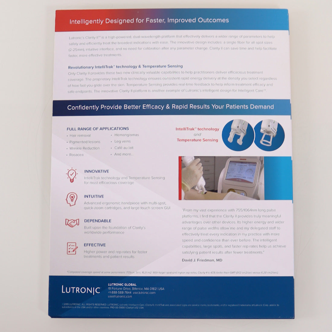 Lutronic Clarity II Marketing Info Sheet PRD-SS-00001-ClarityII-v02 23-Pack