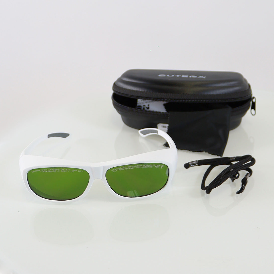 Cutera Excel HR Laser Operator Safety Glasses Nd Yag Alex 755 1064nm White Frame