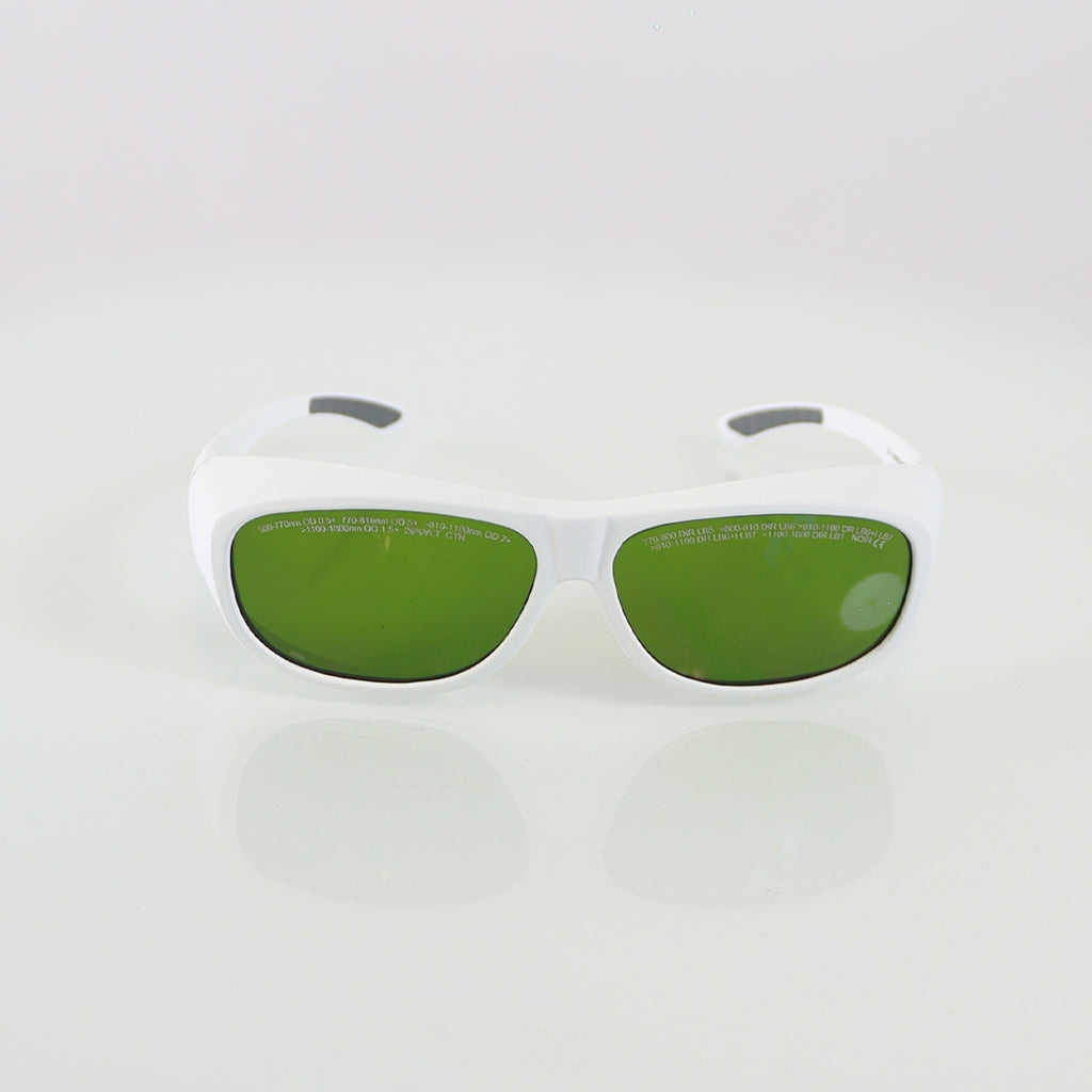 Cutera Excel HR Laser Operator Safety Glasses Nd Yag Alex 755 1064nm White Frame