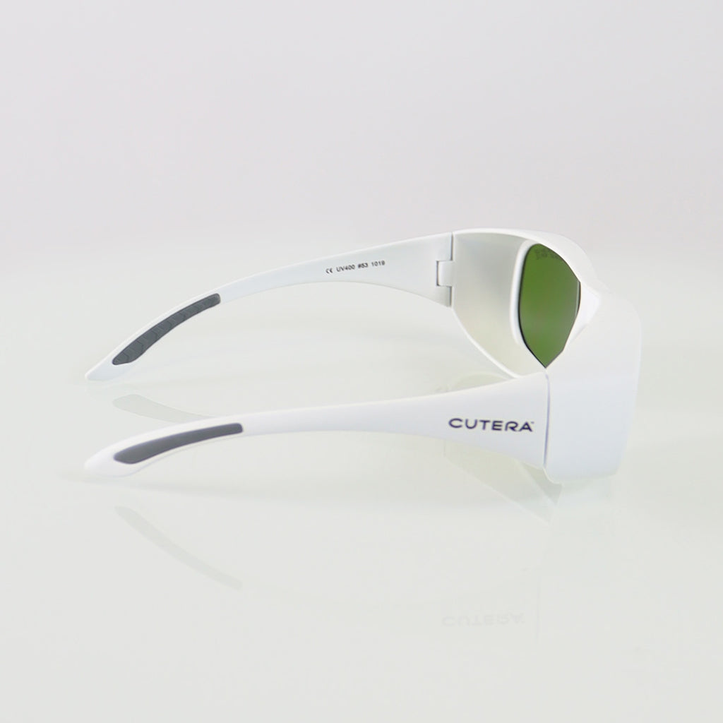 Cutera Excel HR Laser Operator Safety Glasses Nd Yag Alex 755 1064nm White Frame