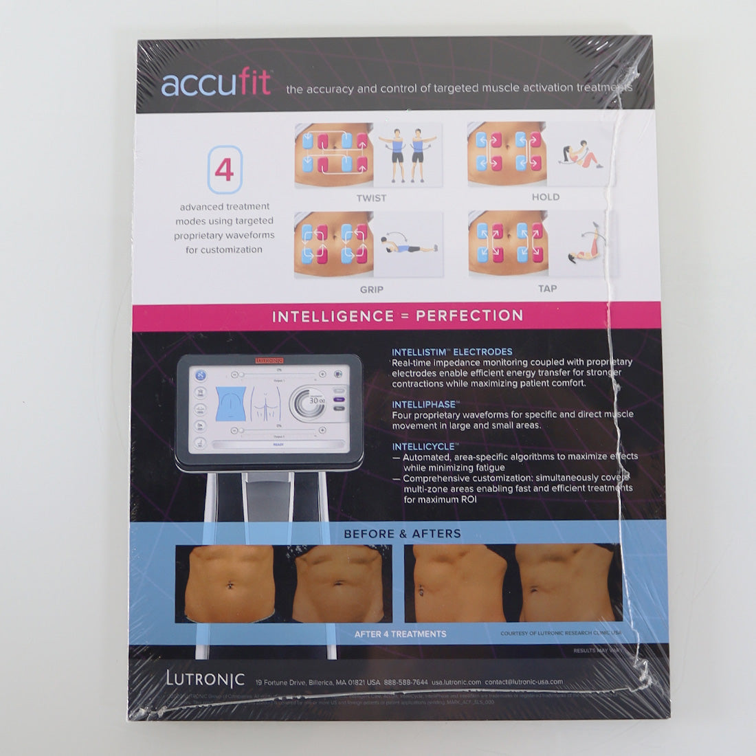 Lutronic accufit Marketing Info Sheet MARK_ACF_SLS_000 USA - 25-Pack