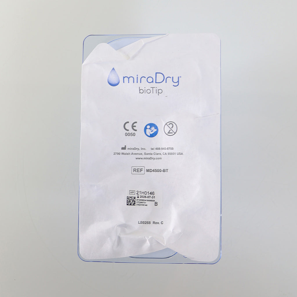 Miramarlabs miraDry bioTip Hyperhidrosis Reduction Bio Tip MD4500-BT Exp 7/2026