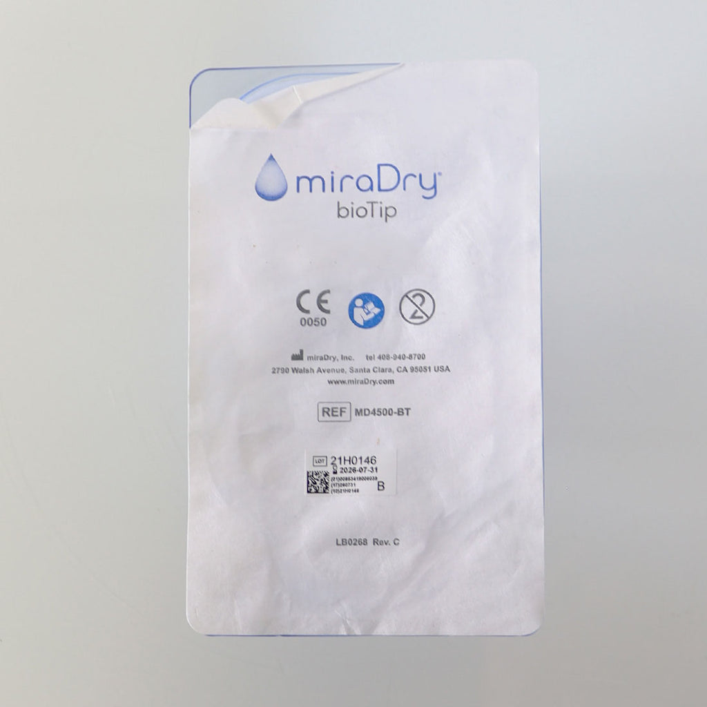 Miramarlabs miraDry bioTip Hyperhidrosis Reduction Bio Tip MD4500-BT Exp 07/26