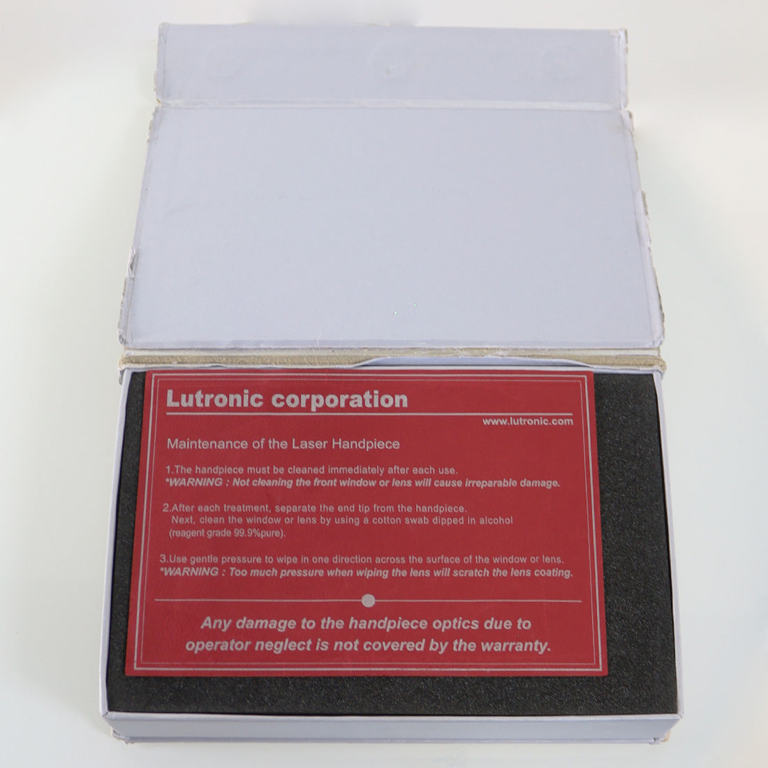 Lutronic Spectra SD Dye Laser Handpieces SD650 Red Acne Erythema
