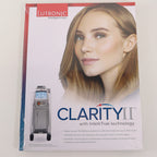 Lutronic Clarity II Laser Patient Marketing Brochure Hair Removal Office x25Pcs