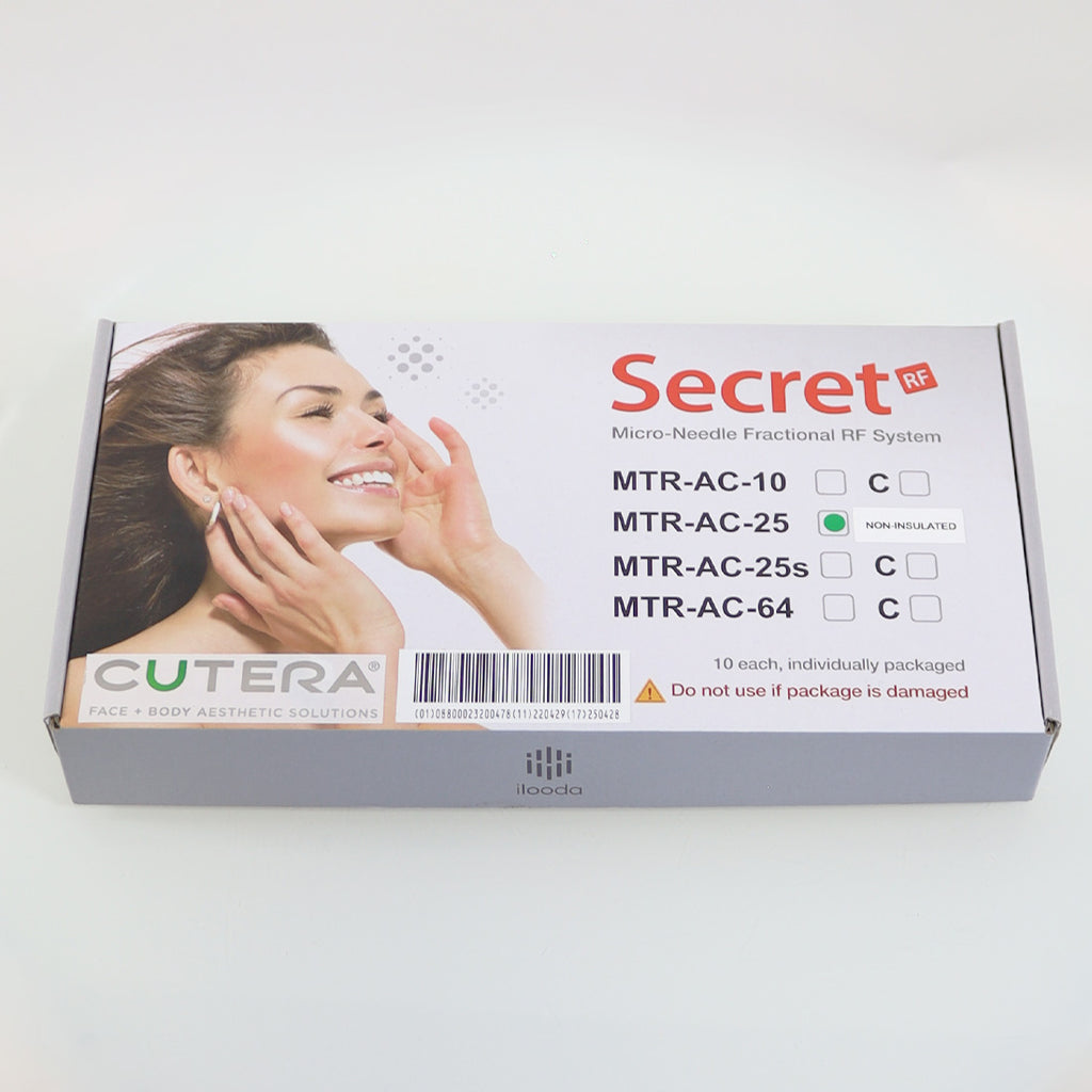 Cutera Secret RF MicroNeedle Tip 25-Pin Non-Insulated MTR-AC-25 EX04-2025 x10