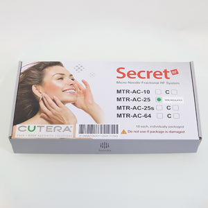 Cutera Secret RF MicroNeedle Tip 25-Pin Non-Insulated MTR-AC-25 EX04-2025 x10