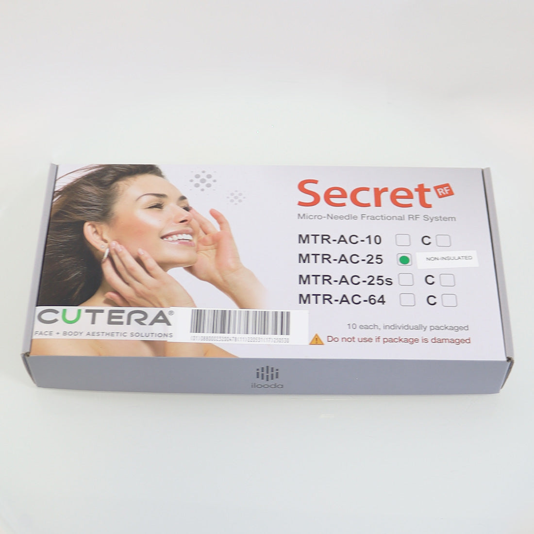Cutera Secret RF MicroNeedle Tip 25-Pin Non-Insulated MTR-AC-25 Exp1/2025 10x