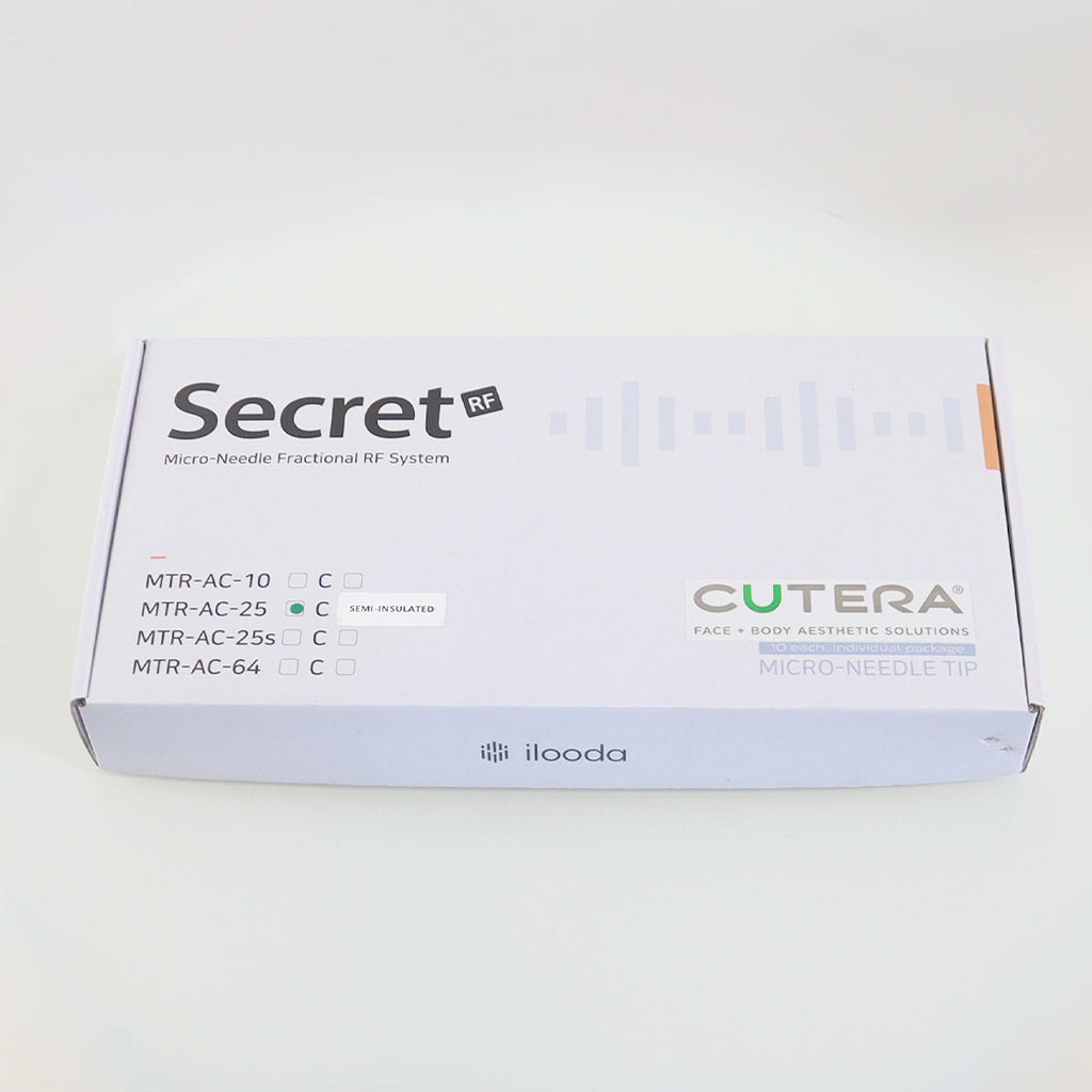 Cutera Secret RF MicroNeedle Tip 25-Pin Semi-Insulated MTR-AC-C-25 EX11-2025 x10