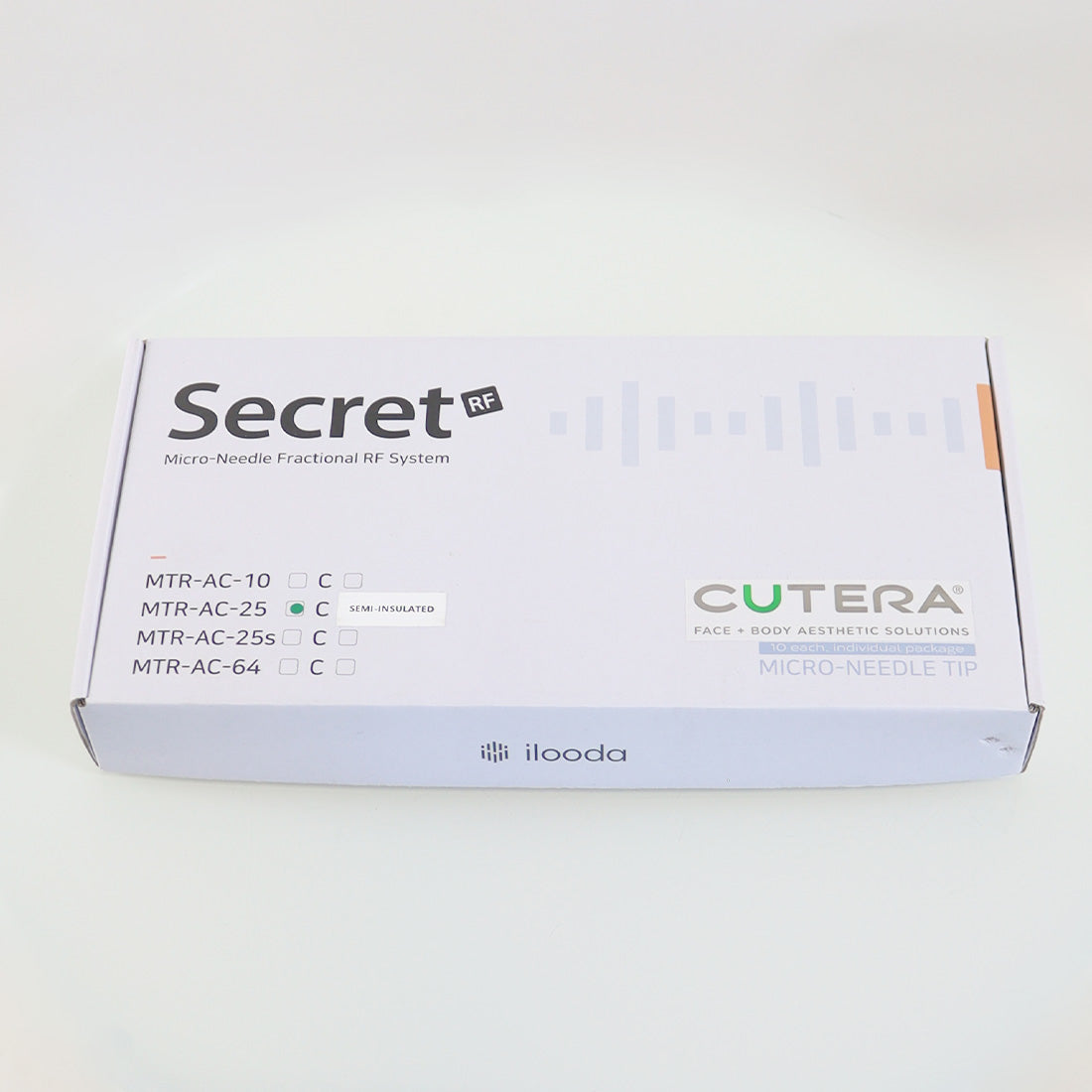Cutera Secret RF MicroNeedle Tip 25-Pin Semi-Insulated MTR-AC-C-25 EX11-2025 x10