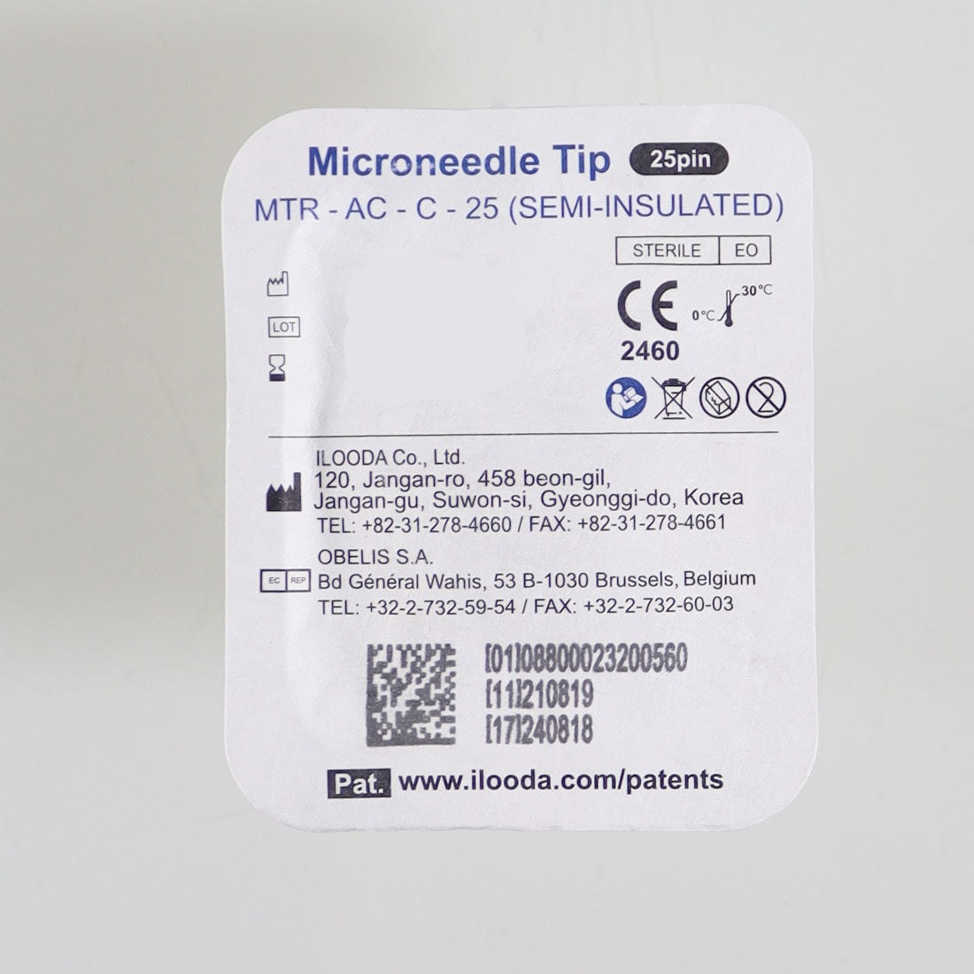 Cutera Secret RF Pro Microneedle Tip 25-Pin Semi-Insulated MTR-AC-C-25 - Expired - Single