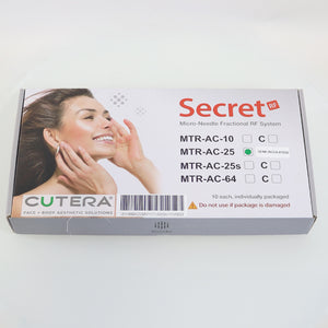 Cutera Secret RF MicroNeedle Tip 25-Pin Semi-Insulated MTR-AC-C-25 EX05-2025 x10