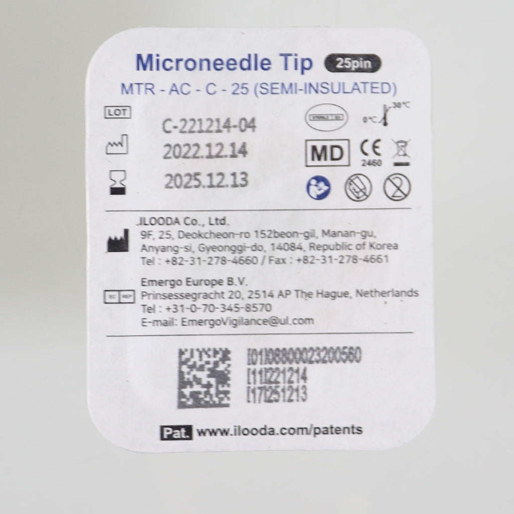 Cutera Secret RF MicroNeedle Tip 25-Pin Semi-Insulated MTR-AC-C-25 EX12-2025 x1