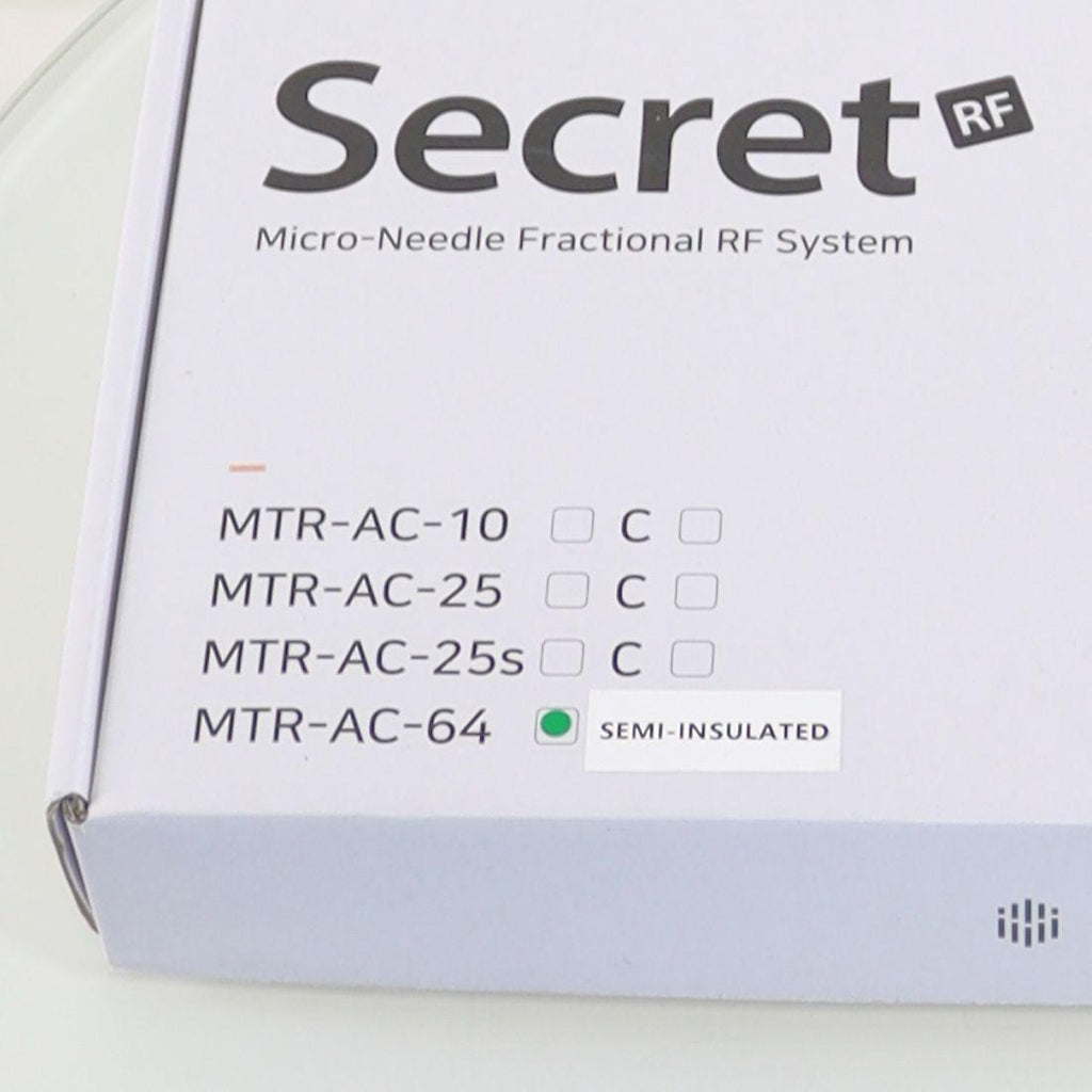 Cutera SecretRF Microneedle Tips 64-Pin Semi-Insulated MTR-AC-C-64 10/2025 10 Pack